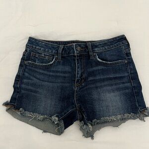 Nordstrom Joe's Jeans Dark Blue Distressed Denim Shorts size 4/6